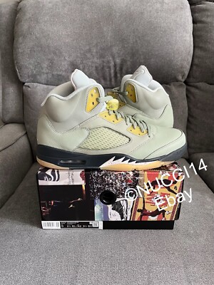 Size 13 - Nike Air Jordan 5 Retro Jade Horizon (2022) with Receipt DC7501-300