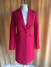 Guess Pink Fuchsia Trench Coat Size S / 8/10 New With Tags