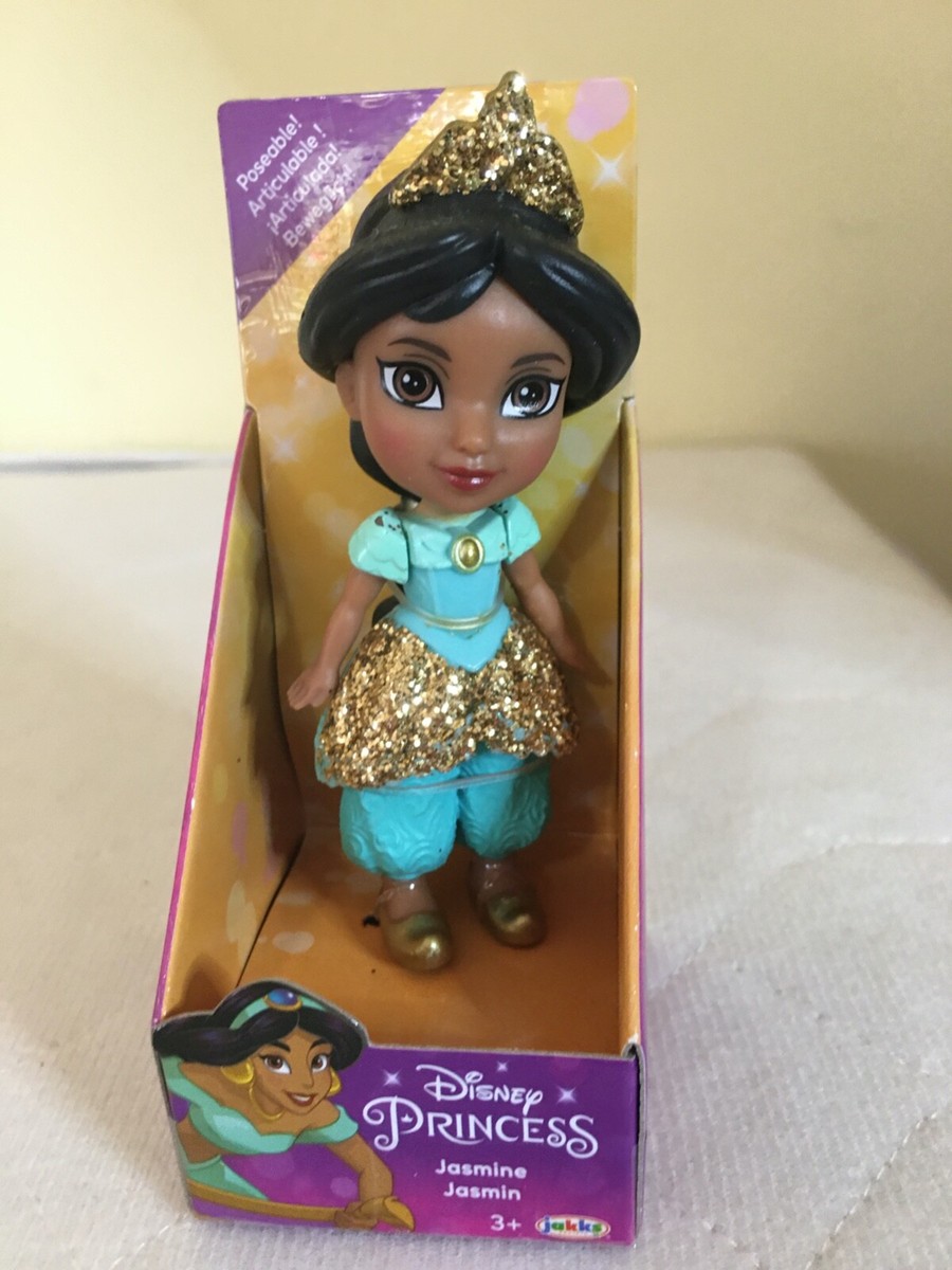 Disney Princess Mini Toddler Poseable Doll Jasmine 3.5