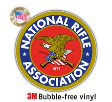Nra National Rifle Association Decal 3m Sticker Made In Usa Window Car Bike Nra National Rifle Association Decal 3m Sticker Made In Usa Window Car Bike