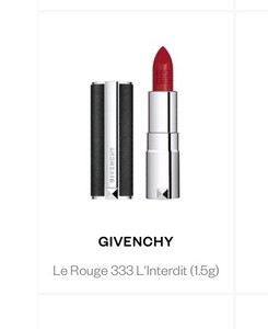 GIVENCHY Le Rouge 333 L'Interdit (1.5g) TRAVEL SIZE | eBay