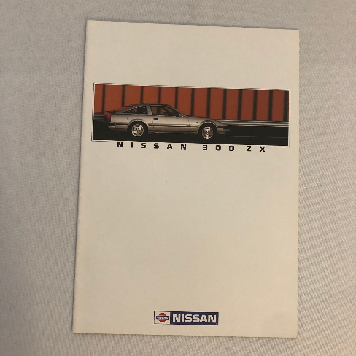 Vintage Nissan 300ZX Sales Brochure Catalog GERMAN Text European