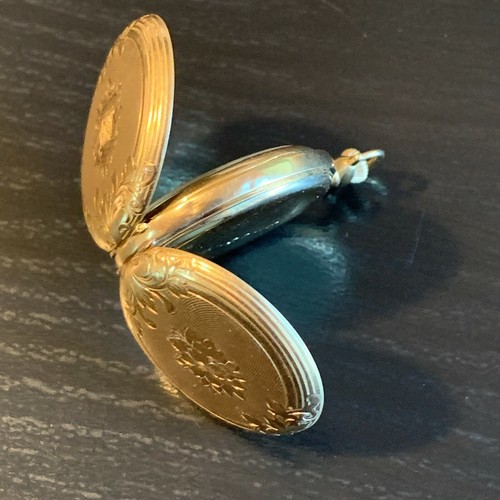 14K Yellow Gold Elgin Lapel Pocket Watch Model 2 Grade 415 Hunter Case 27.4g - Picture 3 of 12