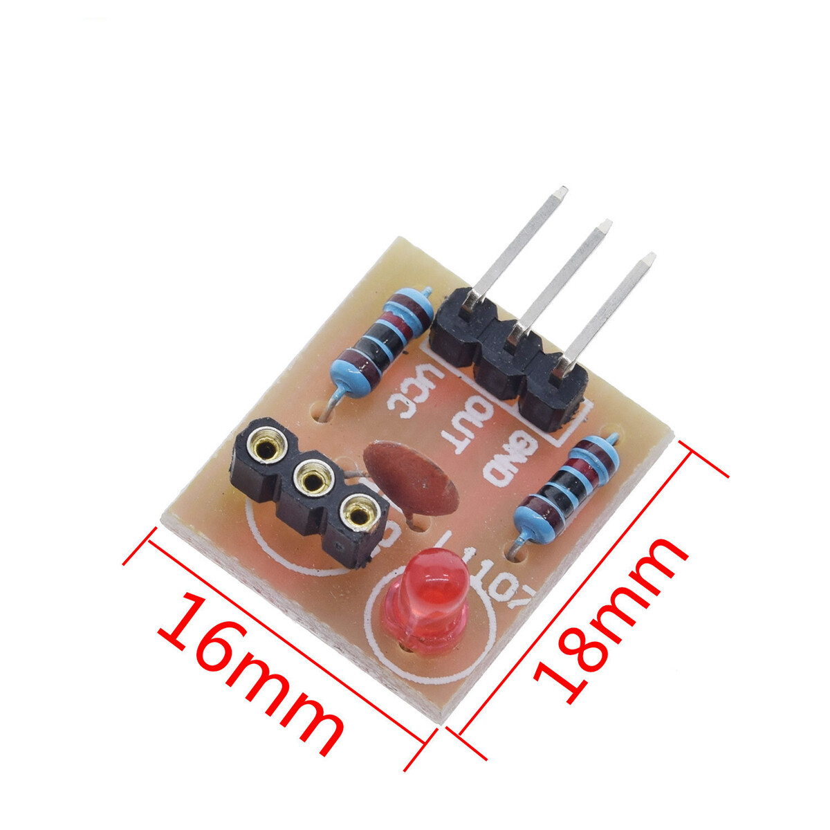 Modulo Trasmettitore Laser KY-008 Per Arduino - Emettitore 650nm, 5V, Per Progetti Fai Da Te