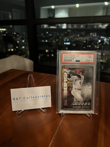 SHOHEI OHTANI 2020 STADIUM CLUB BASH & BURN #BAB3 PSA 9 MINT 🔥🔥