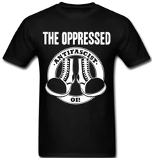 THE OPPRESSED T shirt band Hardcore anarcho Punk Rock Antifascist Oi!