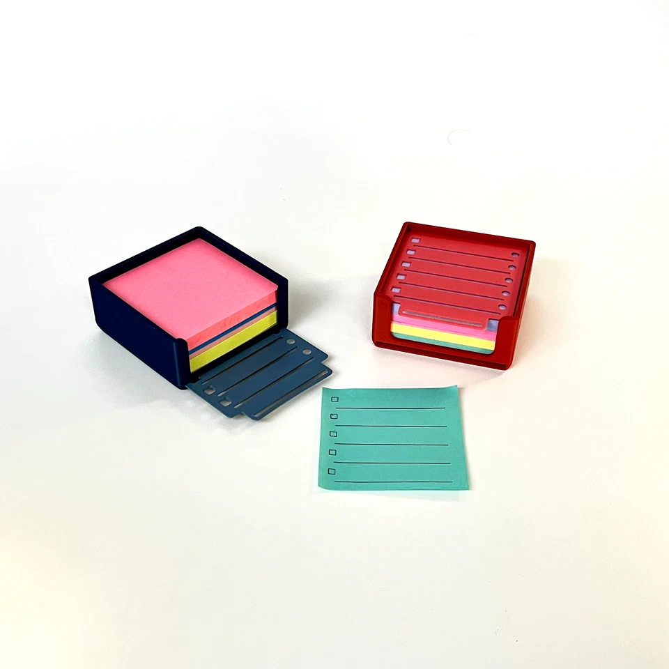 3D Printed Post It - Holder & Stencil - Image 3 of 4