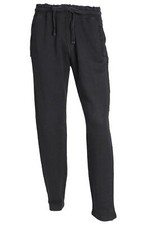 DOLCE & GABANNA BLACK MEN'S COTTON TRACK PANTS LARGE