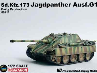 1/72 Dragon 63211 Sd.Kfz.173 Cheetah Tank Destroyer G1 Early