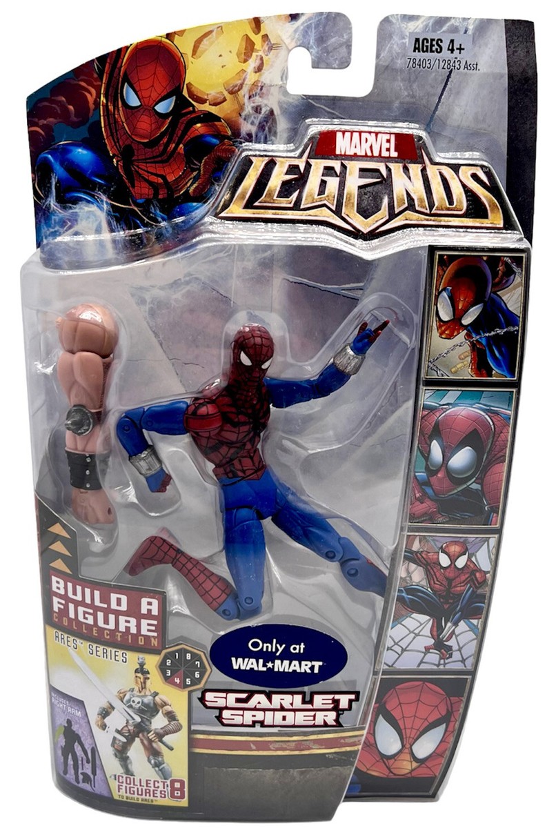 未開封　Marvel Legends Scarlet Spider Spiderman Scarlet Spider Action Figure Marvel Legends Spider-man