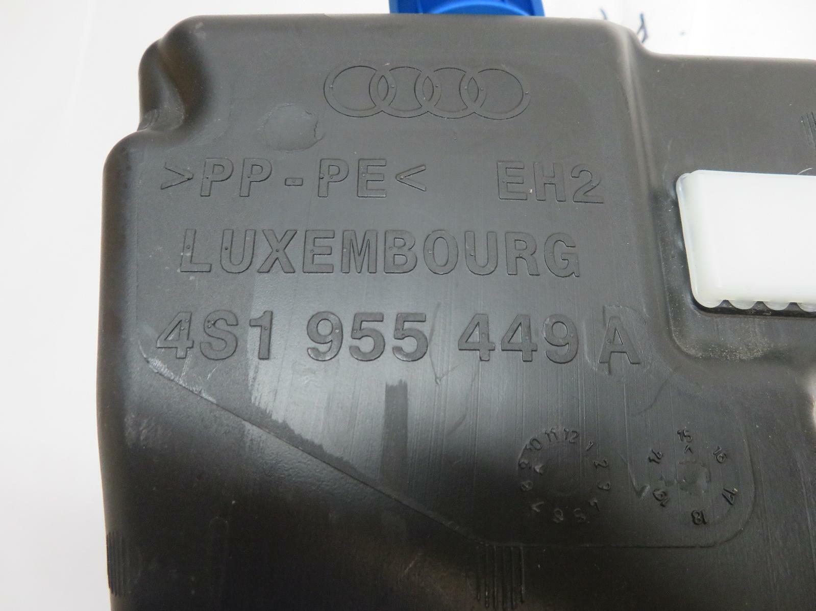 2017 AUDI R8 WINDSHIELD WASHER FLUID BOTTLE RESERVOIR OEM 4S1955449A