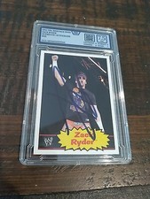 2012 Topps Heritage Wwe Zack Ryder Signed Graded
