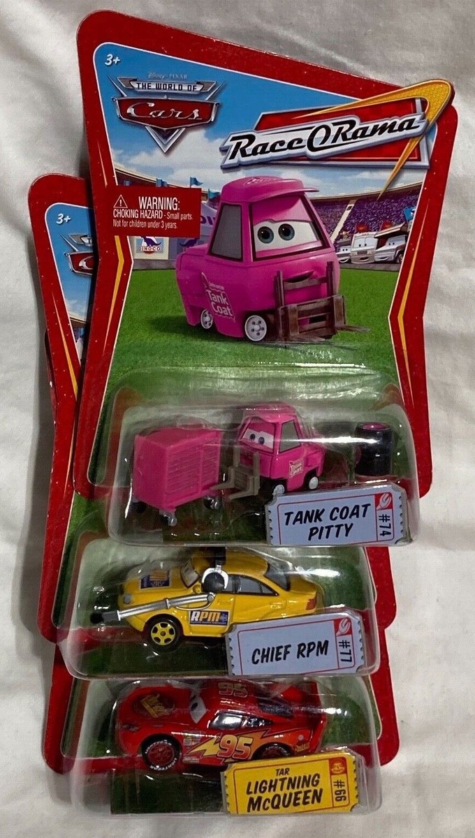 Vntg Mattel Disney Pixar The World of Cars, Race O Rama M1054 Die
