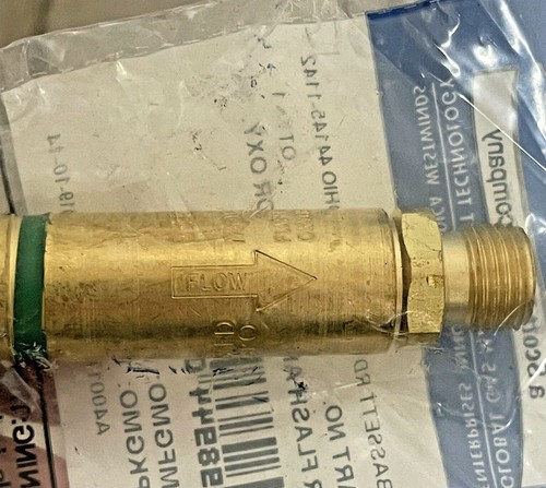 Western Enterprises fa-130p Regulator Flashback Arrestor for Oxygen - Picture 5 of 6
