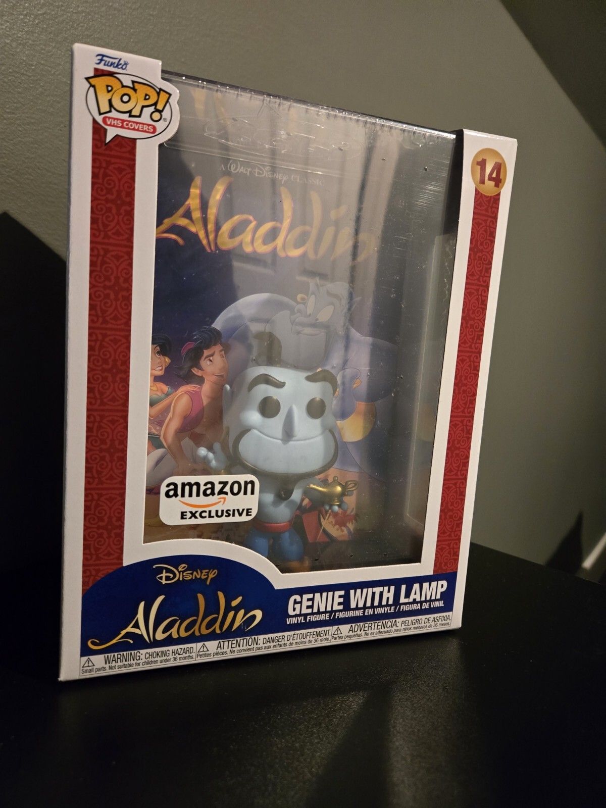 Funko POP! Genie w/ Lamp Aladdin #14 - NEW