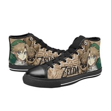 The Legend of Zelda Custom Sneakers High Top Men's Shoes Athletic