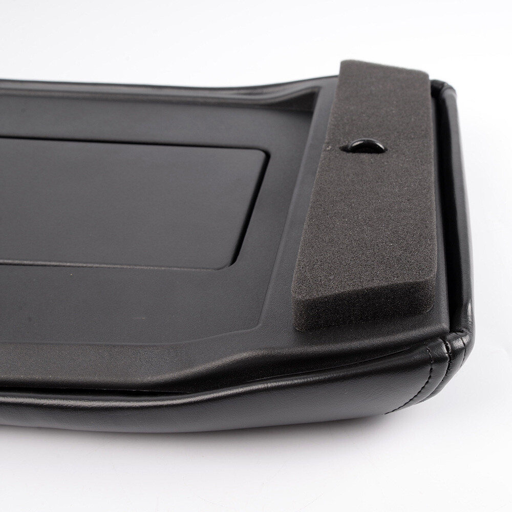 Center Console Lid Armrest Latch – Fits 1999-2007 Chevy Silverado – Black Leather / ABS – 19127364