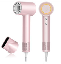 Ionic Hair Dryer 110000 RPM Fast Blow Dryer Women Men Travel Pink Zhiyangfei