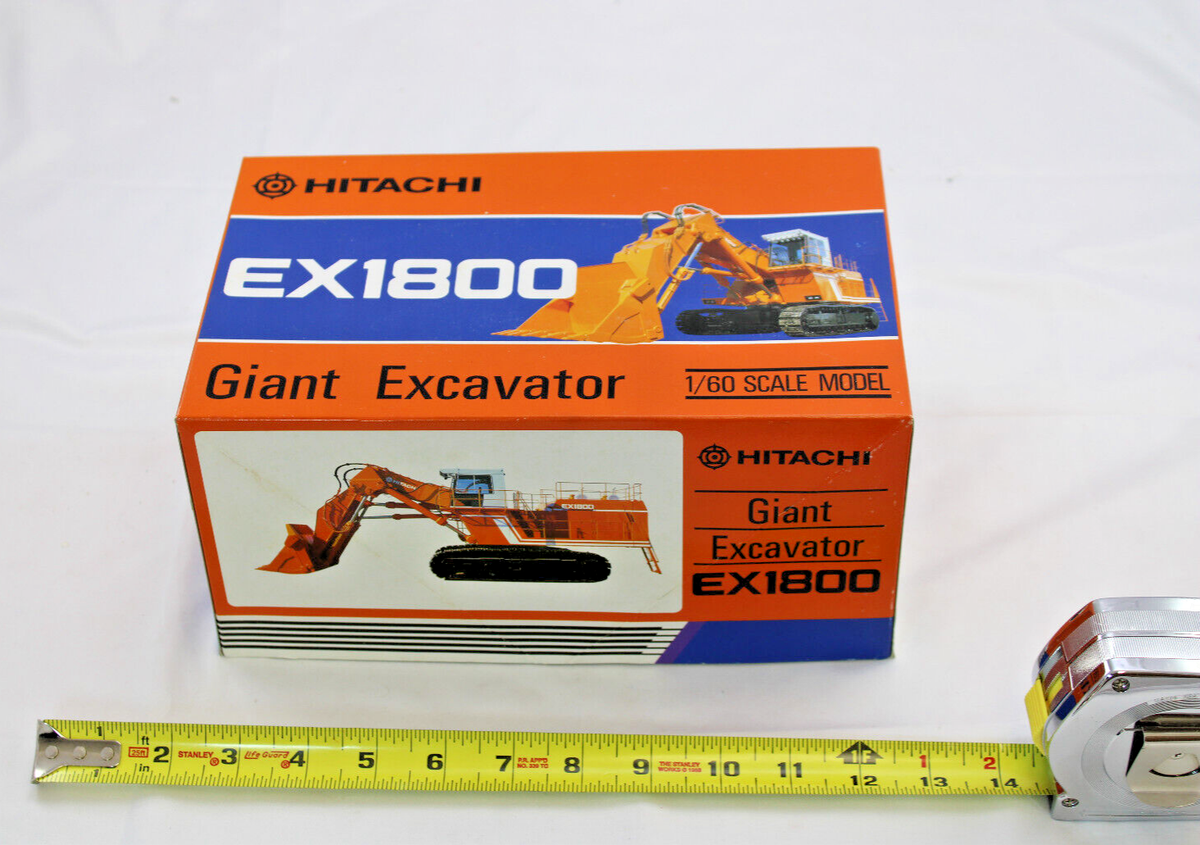 Diecast - Hitach EX1800 Giant Excavator | eBay