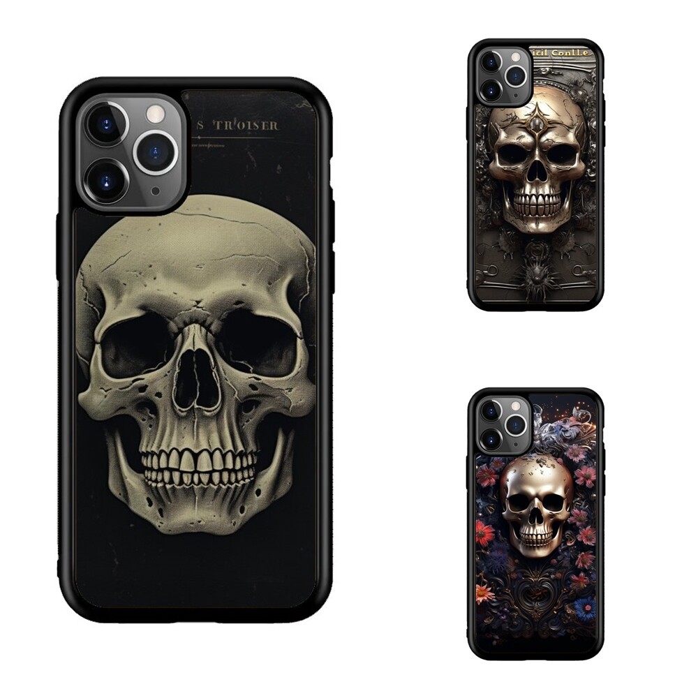 black friday skull book Friendly Case For iPhone 11 12 13 Pro Max Mini