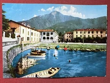 Postcard - Colico - Lake Como - In the background M. Legnone - 1965