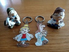 Lyons Tetley Tea Folk Key Rings & Model Figurines Collectibles Ltd 1995 