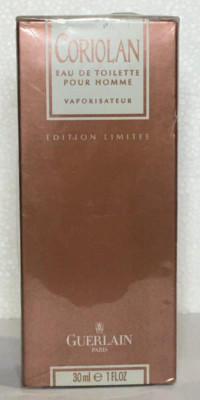 Coriolan Guerlain for Men Eau de Toilette Limited Edition 30ml New in Sealed Box