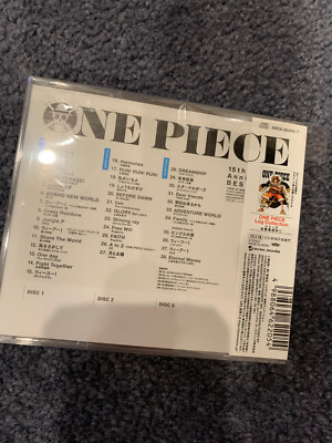 ONE PIECE 主題歌集　CD 3セット ONE PIECE 15th Anniversary BEST ALBUM Limited soundtrack 3 CD