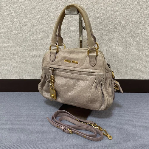 Miu Miu handbag, 2way shoulder bag,