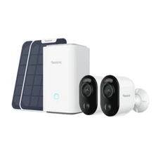 Reolink Security Cameras Wireless Outdoor System Home Hub with 2X Argus 3E+Solar