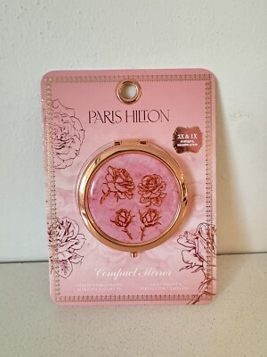 Paris Hilton Compact Mirror with Roses | eBay