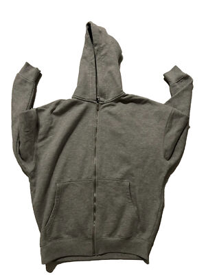 zip hoodie grau