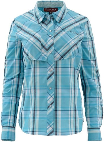 Chemise Magellan Fish Gear Femme – Taille L – Coupe Classique – Bleue – Occasion