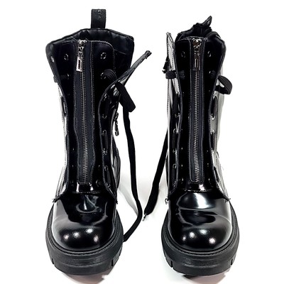 Womens Carvela Kurt Geiger Black Combat 