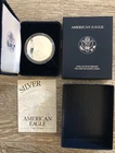 2001-W Proof American Silver Eagle One Dollar Coin w/ COA