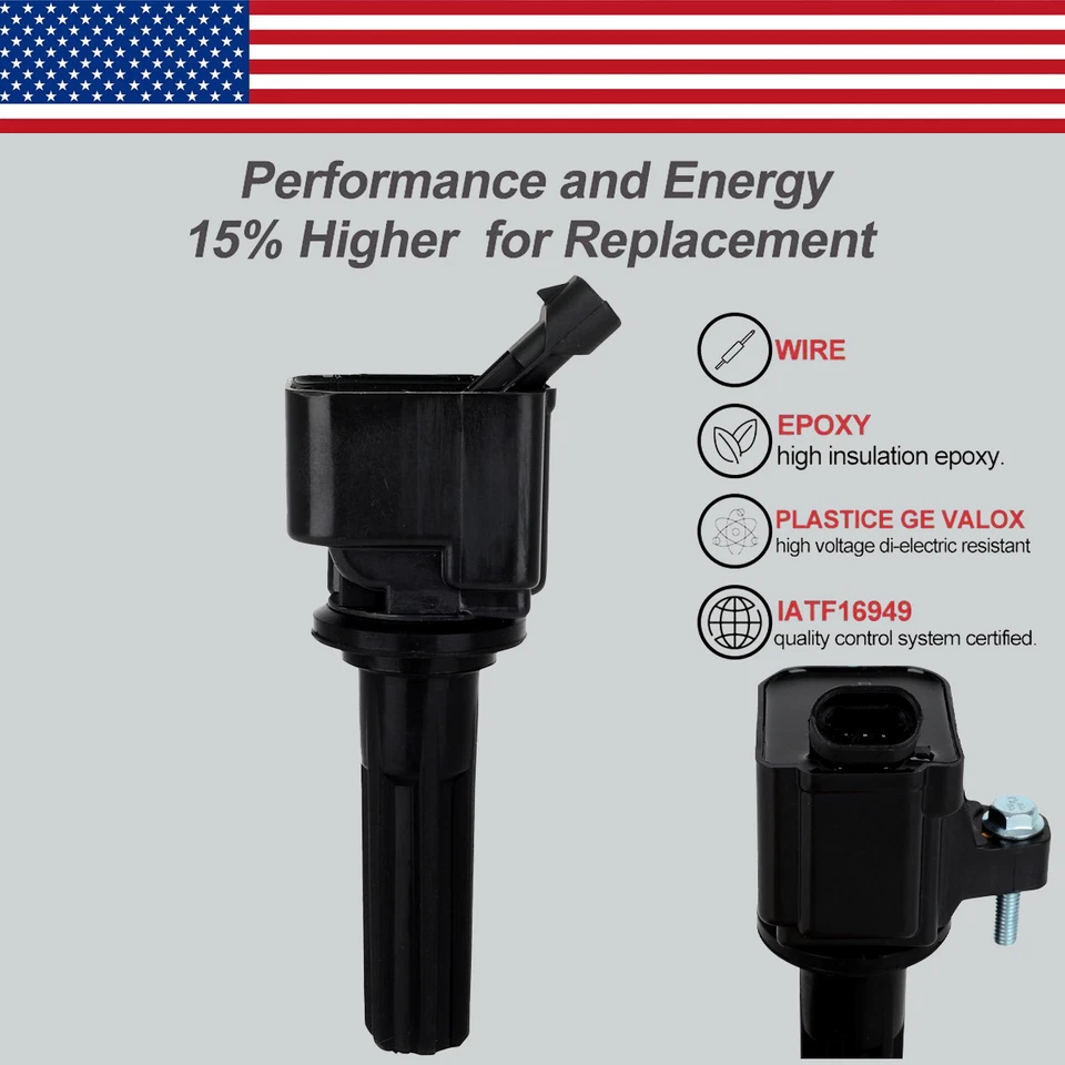 Bobina de encendido 5X marca OEM para GMC Canyon Chevy Colorado Hummer H3 3,7 L L5 UF497 Foto 3 de 4