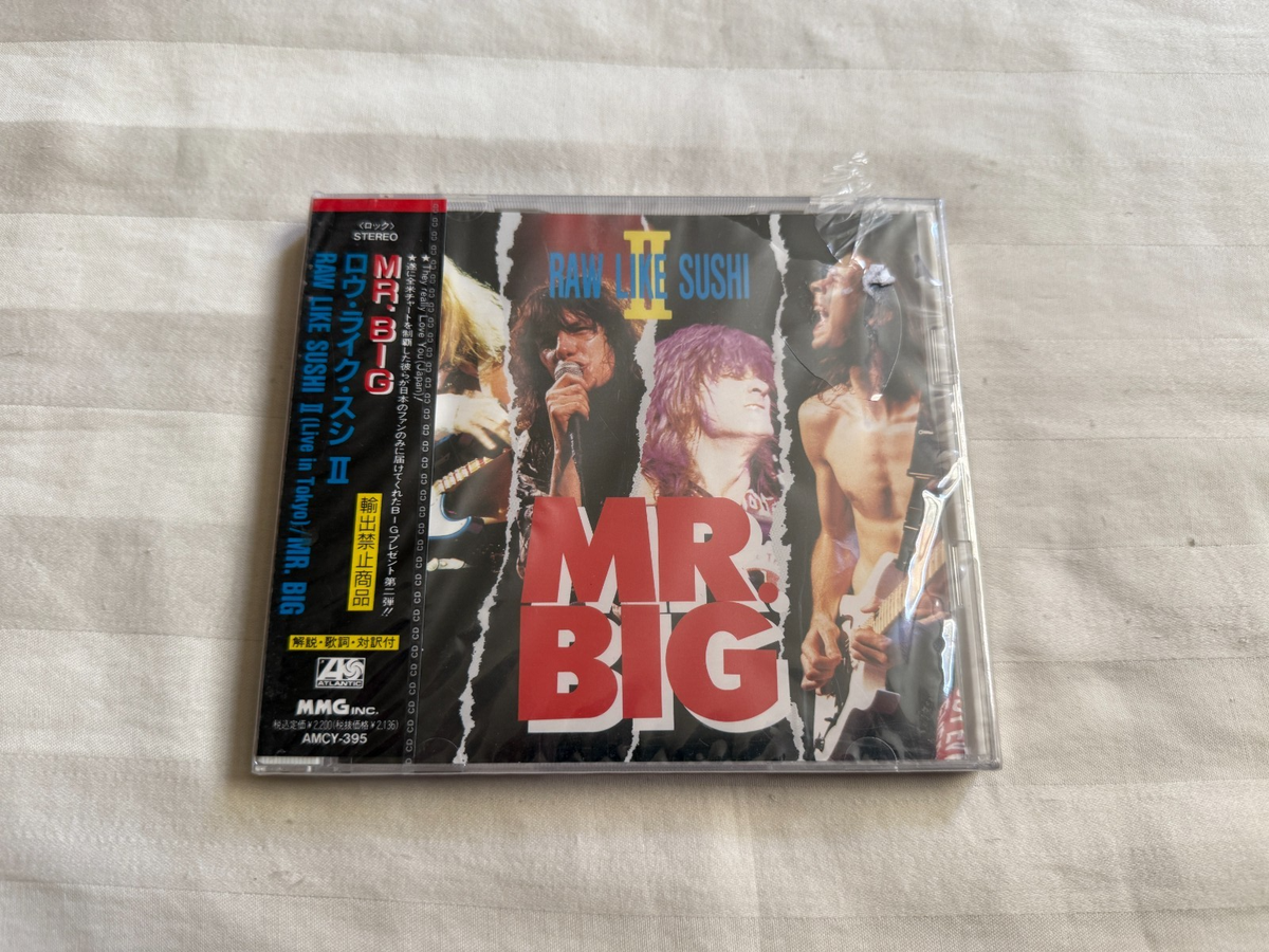 Mr.BIG LEAN HEY MAN BUMP SUSHI 美品 CD MR. BIG CD Lot of 4: Bump Ahead LEAN INTO IT Hey Man (Japan