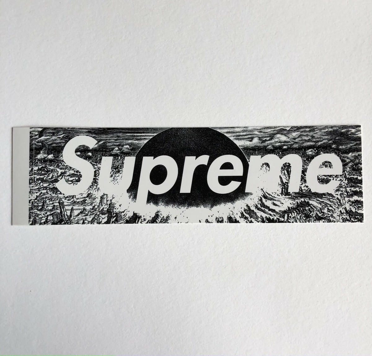 Supreme × AKIRA Box Logo Sticker Supreme Akira Box Logo Sticker 100% Authentic FW17 Season | eBay