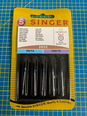 Singer 832 130/705H-LR 2032 90/14 100/16 Nadeln 10 Päckchen/ 5 Stk (50er)