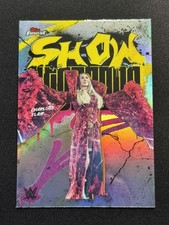 2025 Topps Finest WWE #SSS-CF Charlotte Flair  SHOW STOPPERS Silver REFRACTOR SP