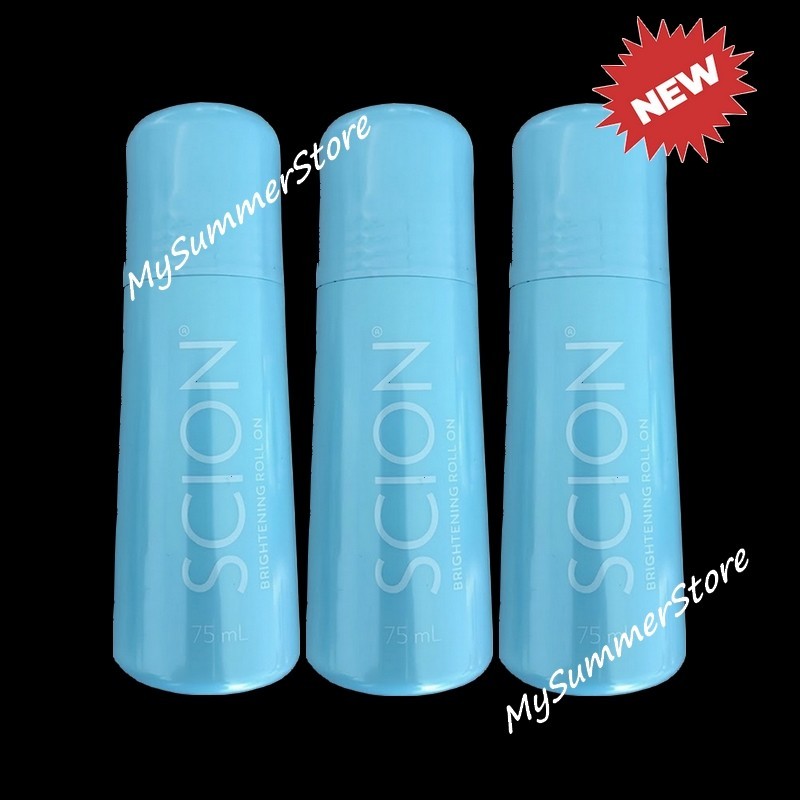 3X Nu Skin SCION WHITENING ROLL-ON UnderArm DeoDorant NuSkin