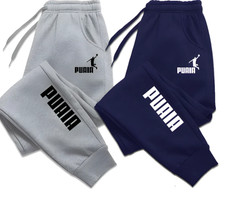 New Mens Joggers Tracksuit Jogging Bottoms Fleece Sweatpants Gym Warm Trousers