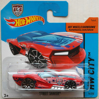 Hot Wheels Street Shaker Rot FußBall Soccer Neu/Ovp HW Mattel Spielzeugauto Car