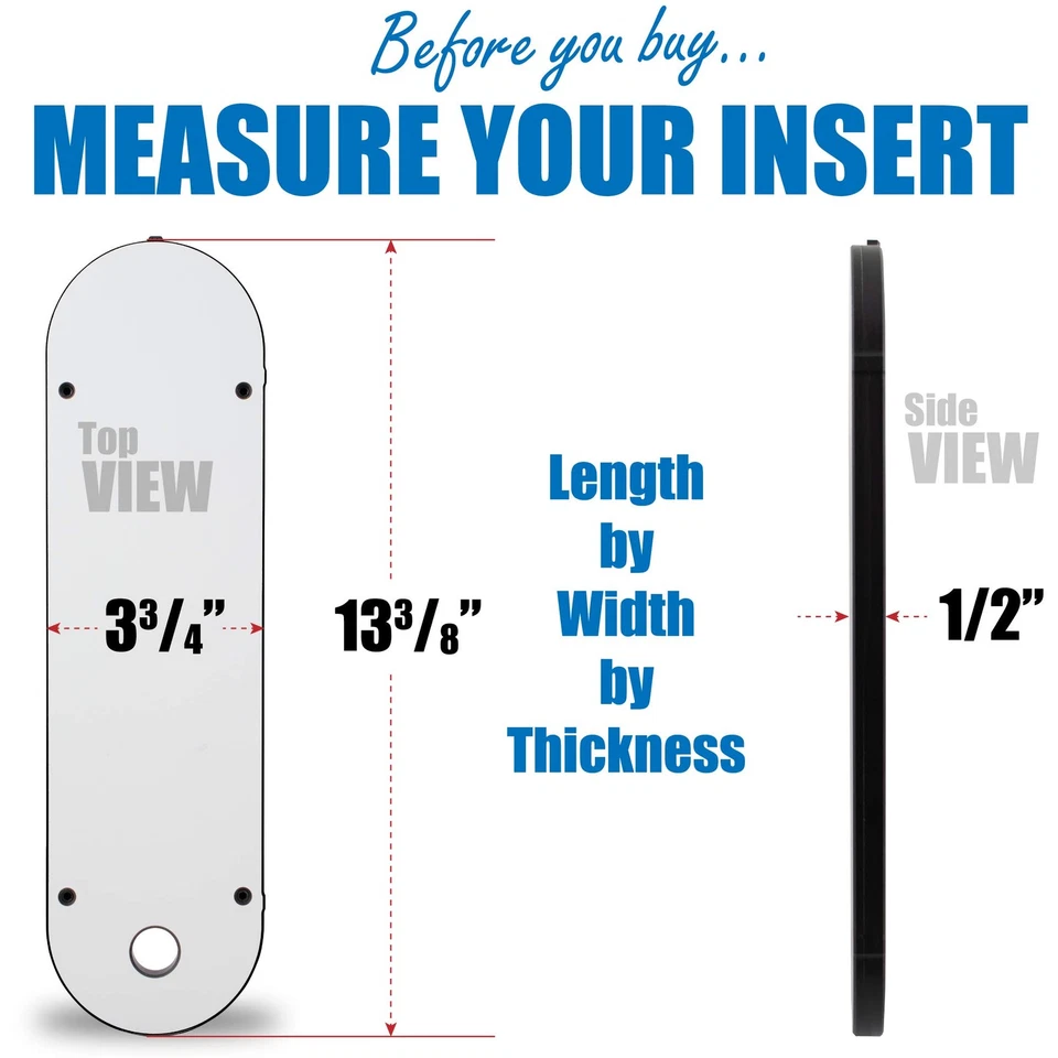 Inserto Phenolic Zero Clearance compatible con Delta Uni-Saw Contractor | Lar... Foto 2 de 4