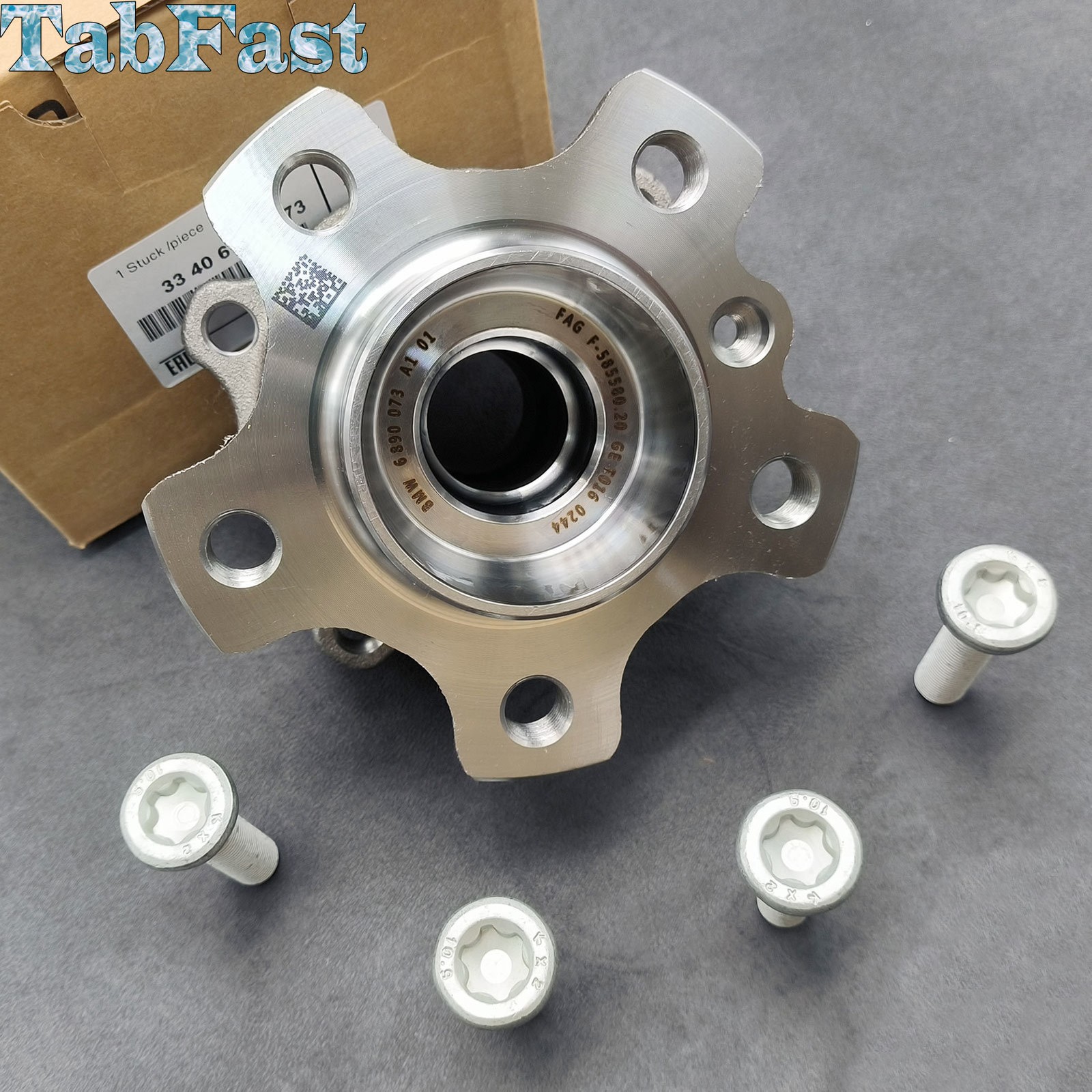 33406890073 Rear Wheel Hub & Bearing for Rolls-Royce Phantom Cullinan Ghost, BMW