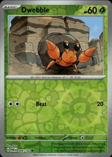 Dwebble Reverse Holo Common SV04: Paradox Rift 006/182 NM