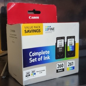 Canon PG-260 / CL-261 (3725C006) Multicolor Ink Cartridge