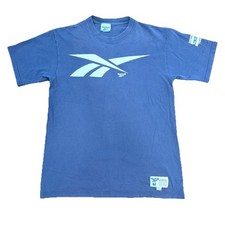 Vintage 90s Reebok Sz M Royal T-Shirt Made in USA 1986-96 Vector Logo