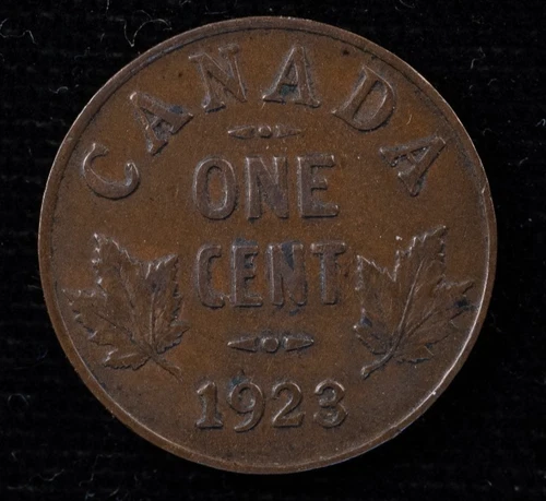 1923 Canada Small Cent — photo from another recent sale