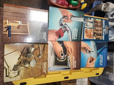 LOt Of 6 Home Improvement Books Vintage Nice Condition